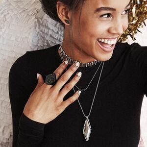 Kendra Scott Beatrice Long Necklace Crackle